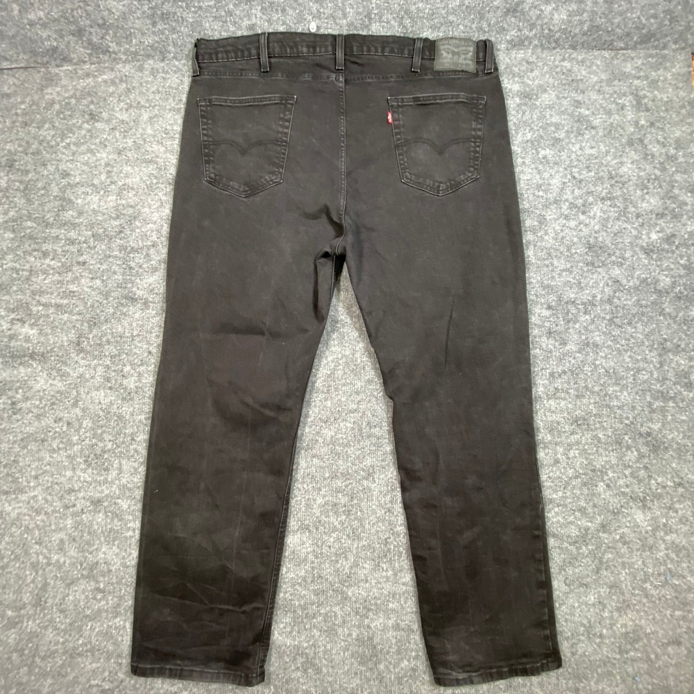 Levis 541 Athletic Taper Black Jeans‎ Mens W44 L32 Denim Pants 18181-0422